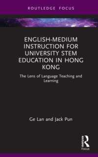 English-medium Instruction for University STEM Education in Hong Kong : The Lens of Language Teaching and Learning (Routledge Focus on English-medium Instruction in Higher Education)