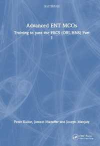 Advanced ENT MCQs : Training to pass the FRCS (ORL-HNS) Part 1 (Masterpass)