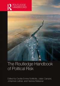 ラウトレッジ版　政治的リスク・ハンドブック<br>The Routledge Handbook of Political Risk