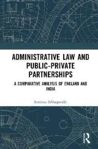 Administrative Law and Public-Private Partnerships : A Comparative Analysis of England and India