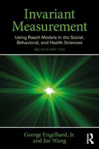 Invariant Measurement : Using Rasch Models in the Social, Behavioral, and Health Sciences （2ND）