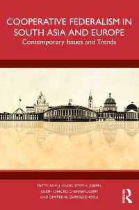 Cooperative Federalism in South Asia and Europe : Contemporary Issues and Trends