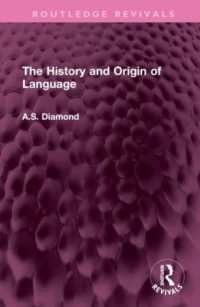 The History and Origin of Language (Routledge Revivals)