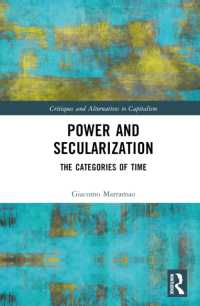 Power and Secularization : The Categories of Time (Critiques and Alternatives to Capitalism)