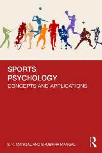 スポーツ心理学：概念と応用<br>Sports Psychology : Concepts and Applications
