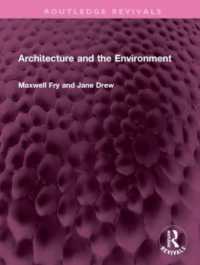 Architecture and the Environment (Routledge Revivals)