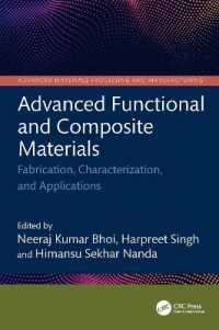 Advanced Functional and Composite Materials : Fabrication, Characterization, and Applications (Advanced Materials Processing and Manufacturing)