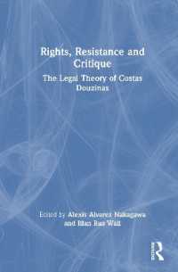 Rights, Resistance and Critique : The Legal Theory of Costas Douzinas