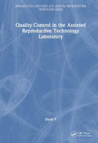 Quality Control in the Assisted Reproductive Technology Laboratory (Reproductive Medicine and Assisted Reproductive Techniques Series)
