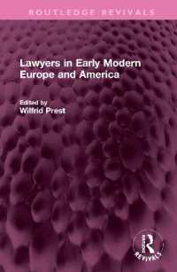Lawyers in Early Modern Europe and America (Routledge Revivals)