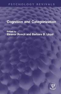 Cognition and Categorization (Psychology Revivals)