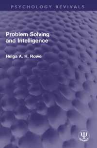 Problem Solving and Intelligence (Psychology Revivals)