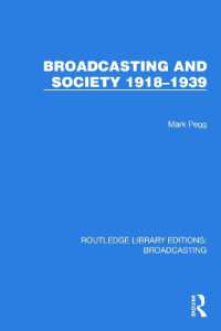 Broadcasting and Society 1918-1939 (Routledge Library Editions: Broadcasting)