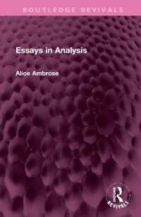 Essays in Analysis (Routledge Revivals)