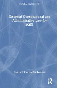 Essential Constitutional and Administrative Law for SQE1 (Essential Law for Sqe1)