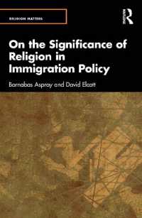 On the Significance of Religion in Immigration Policy (Religion Matters)