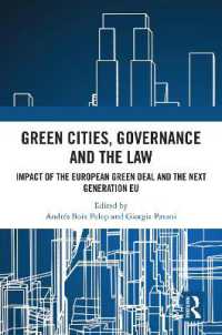 Green Cities, Governance and the Law : Impact of the European Green Deal and the Next Generation EU