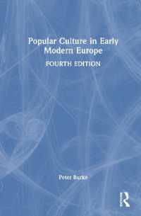 ピーター・バーク著／近代初期ヨーロッパの大衆文化（第４版）<br>Popular Culture in Early Modern Europe （4TH）