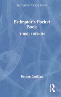 Estimator's Pocket Book (Routledge Pocket Books) （3RD）