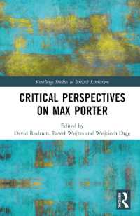 Critical Perspectives on Max Porter (Routledge Studies in British Literature)