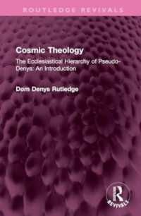 Cosmic Theology : The Ecclesiastical Hierarchy of Pseudo-Denys: an Introduction (Routledge Revivals)