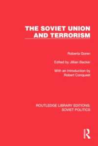 The Soviet Union and Terrorism (Routledge Library Editions: Soviet Politics)