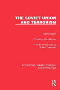 The Soviet Union and Terrorism (Routledge Library Editions: Soviet Politics)