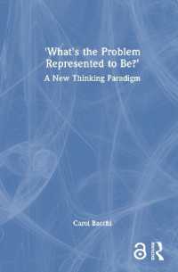 What's the Problem Represented to Be? : A New Thinking Paradigm