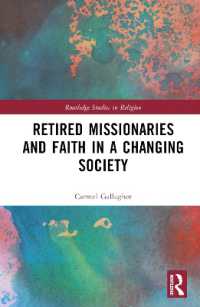 Retired Missionaries and Faith in a Changing Society (Routledge Studies in Religion)