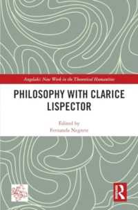 Philosophy with Clarice Lispector (Angelaki: New Work in the Theoretical Humanities)