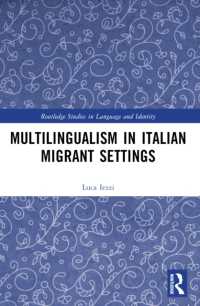 Multilingualism in Italian Migrant Settings (Routledge Studies in Language and Identity)