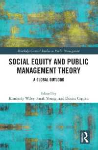 Social Equity and Public Management Theory : A Global Outlook (Routledge Critical Studies in Public Management)