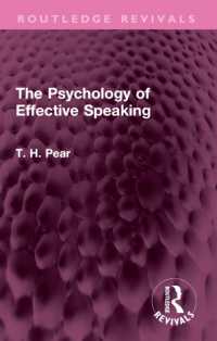 The Psychology of Effective Speaking (Routledge Revivals)