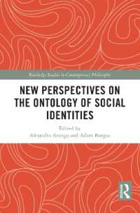 New Perspectives on the Ontology of Social Identities (Routledge Studies in Contemporary Philosophy)
