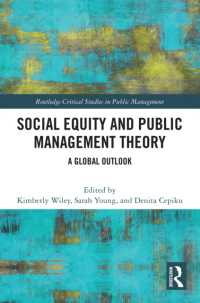 Social Equity and Public Management Theory : A Global Outlook (Routledge Critical Studies in Public Management)