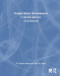 人体運動発達（第１１版）<br>Human Motor Development : A Lifespan Approach （11TH）