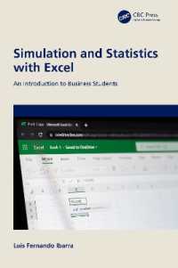 Excelを用いたシミュレーションと統計：ビジネス学生への入門<br>Simulation and Statistics with Excel : An Introduction to Business Students