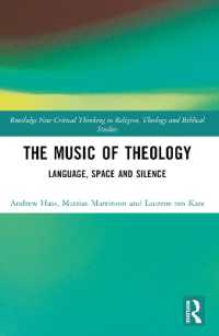 The Music of Theology : Language - Space - Silence (Routledge New Critical Thinking in Religion, Theology and Biblical Studies)