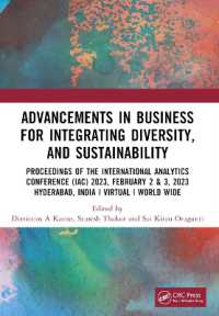 Advancements in Business for Integrating Diversity, and Sustainability : International Analytics Conference 2023 | IAC 2023 February 2& 3, 2023 | Virtual Conference