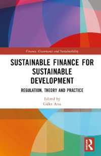 Sustainable Finance for Sustainable Development : Regulations, Theory and Practice (Finance, Governance and Sustainability)