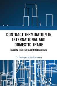 Contract Termination in International and Domestic Trade : Buyers' Rights under Contract Law