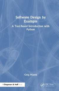 Software Design by Example : A Tool-Based Introduction with Python