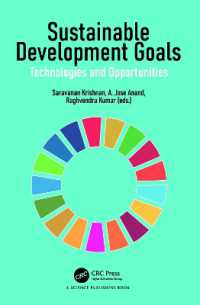 Sustainable Development Goals : Technologies and Opportunities