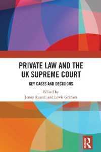 Private Law and the UK Supreme Court : Key Cases and Decisions