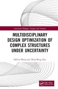 Multidisciplinary Design Optimization of Complex Structures under Uncertainty (Structural Damage, Fatigue and Fracture)