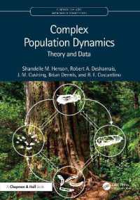 Complex Population Dynamics : Theory and Data (Chapman & Hall/crc Mathematical Biology Series)