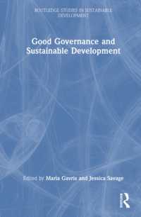 Good Governance and Sustainable Development (Routledge Studies in Sustainable Development)