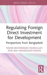Regulating Foreign Direct Investment for Development : Perspectives from Bangladesh (Routledge Focus on Environment and Sustainability)
