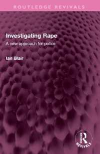 Investigating Rape : A New Approach for Police (Routledge Revivals)