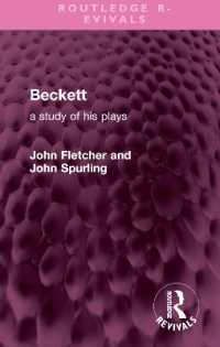 Beckett : A Study of his Plays (Routledge Revivals)